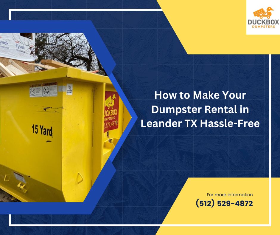 Dumpster Rental in Leander