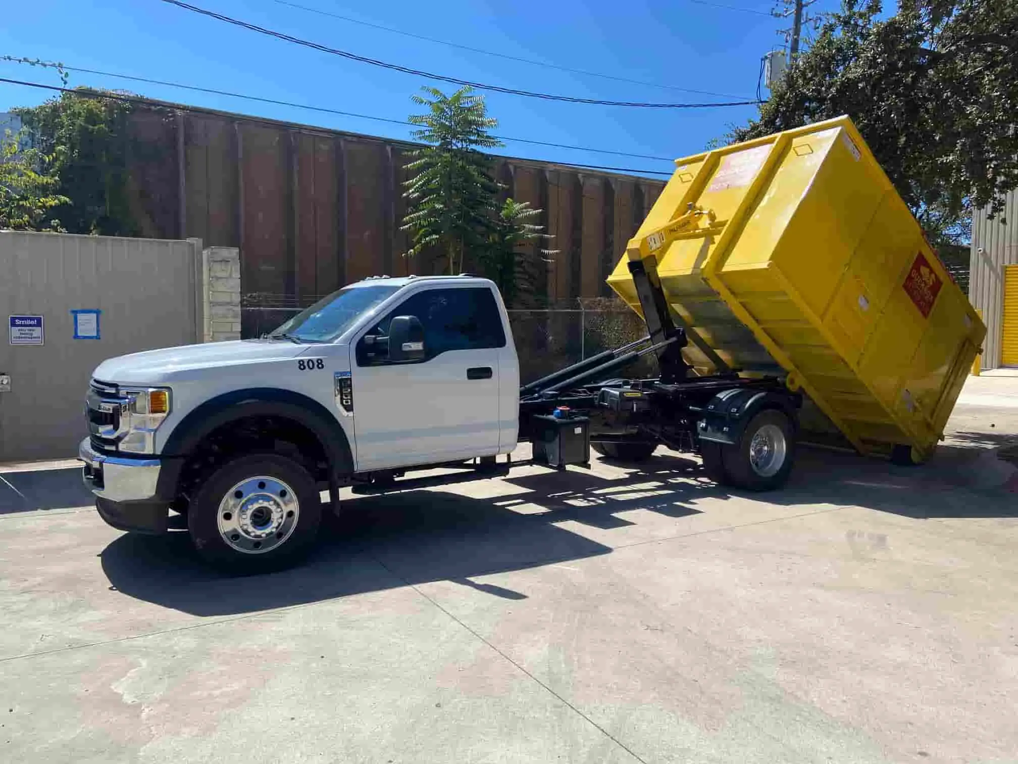 our truck- Duckbox Dumpsters