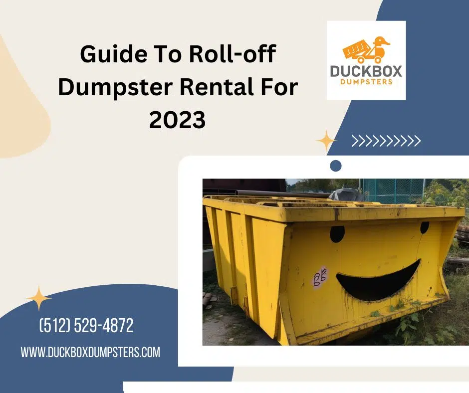 Guide To Roll-off Dumpster Rental For 2023