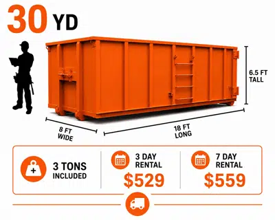 30 yard dumpster